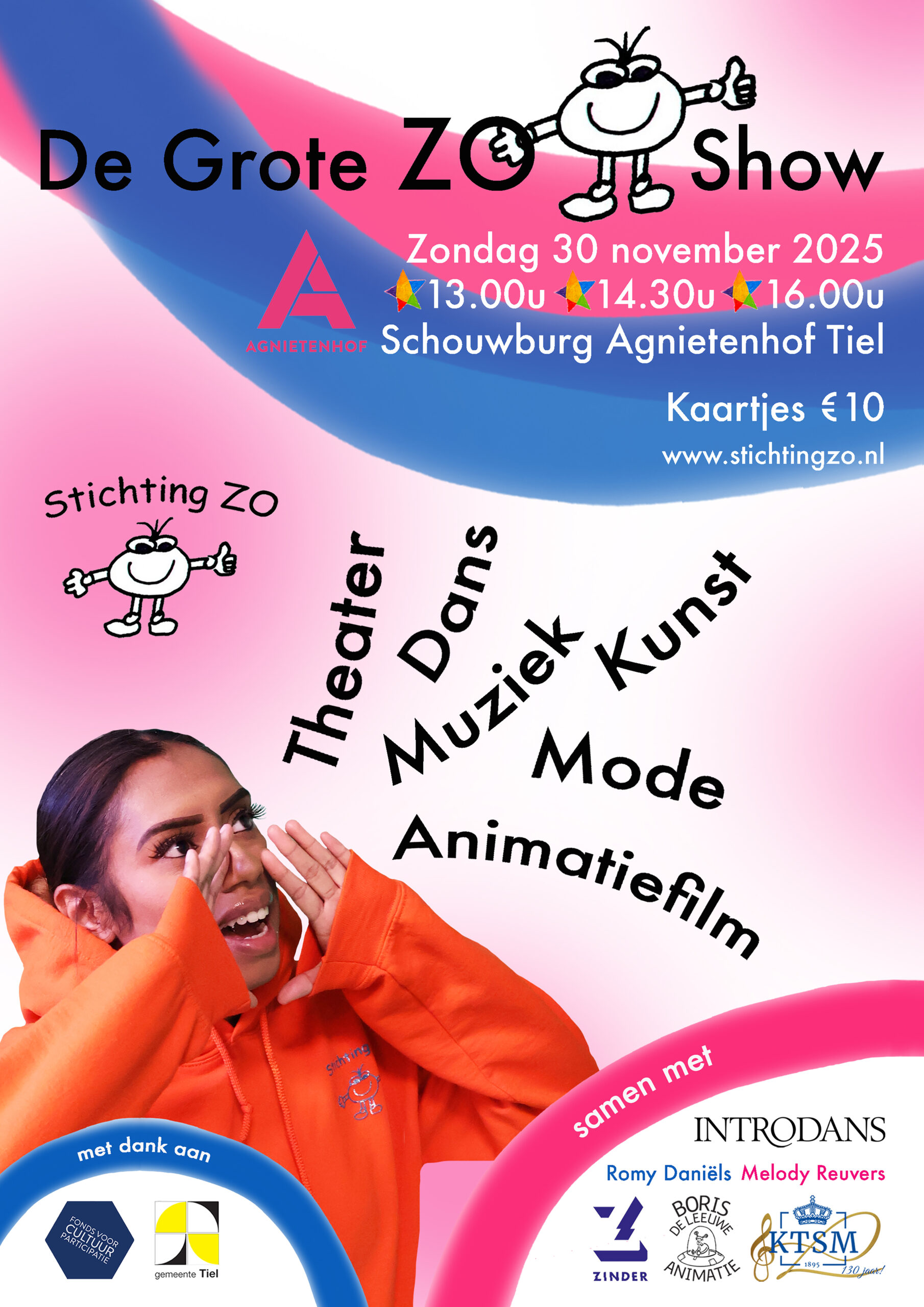 18 Poster De Grote ZO-Show-Pricilia-A3